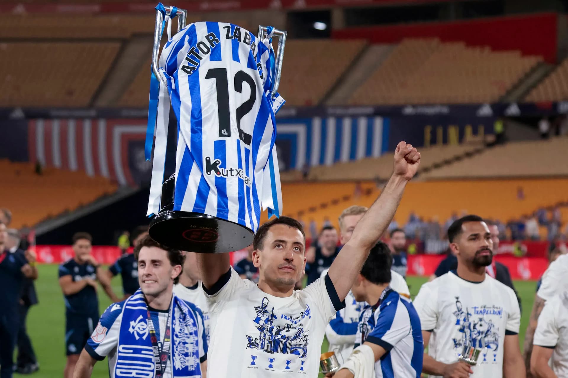 A brutal homenagem do capitão da Real Sociedad guardada há 28 anos