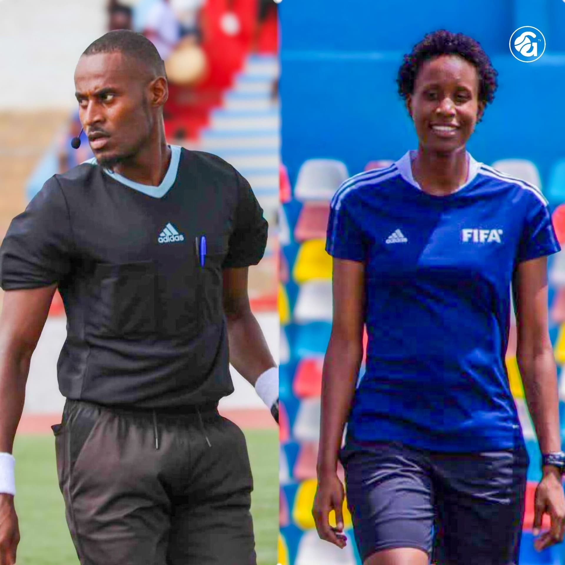 Juanilson Gomes e Sandra Tavares: os mais recentes árbitros internacionais da FIFA