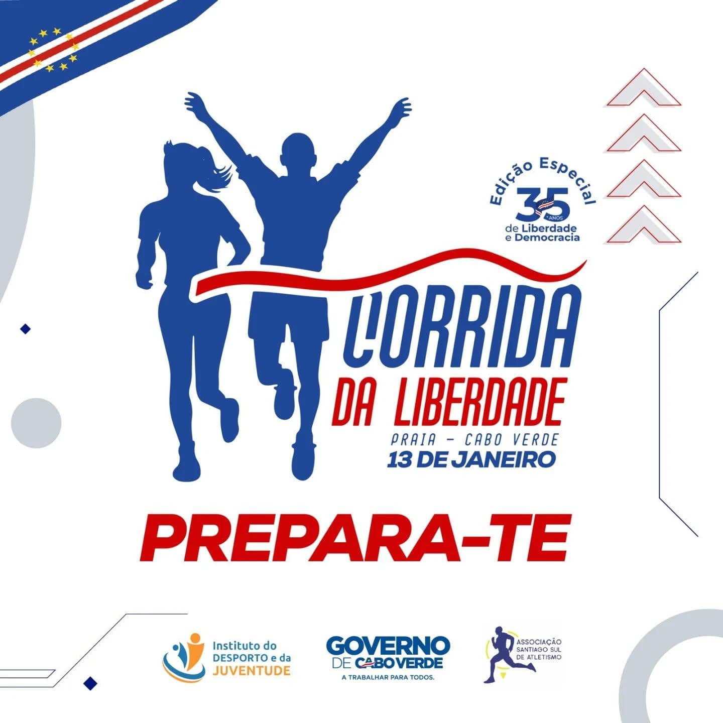 Corrida da Liberdade Organizada pelo IDJ disponibiliza 2000 contos em prémios 