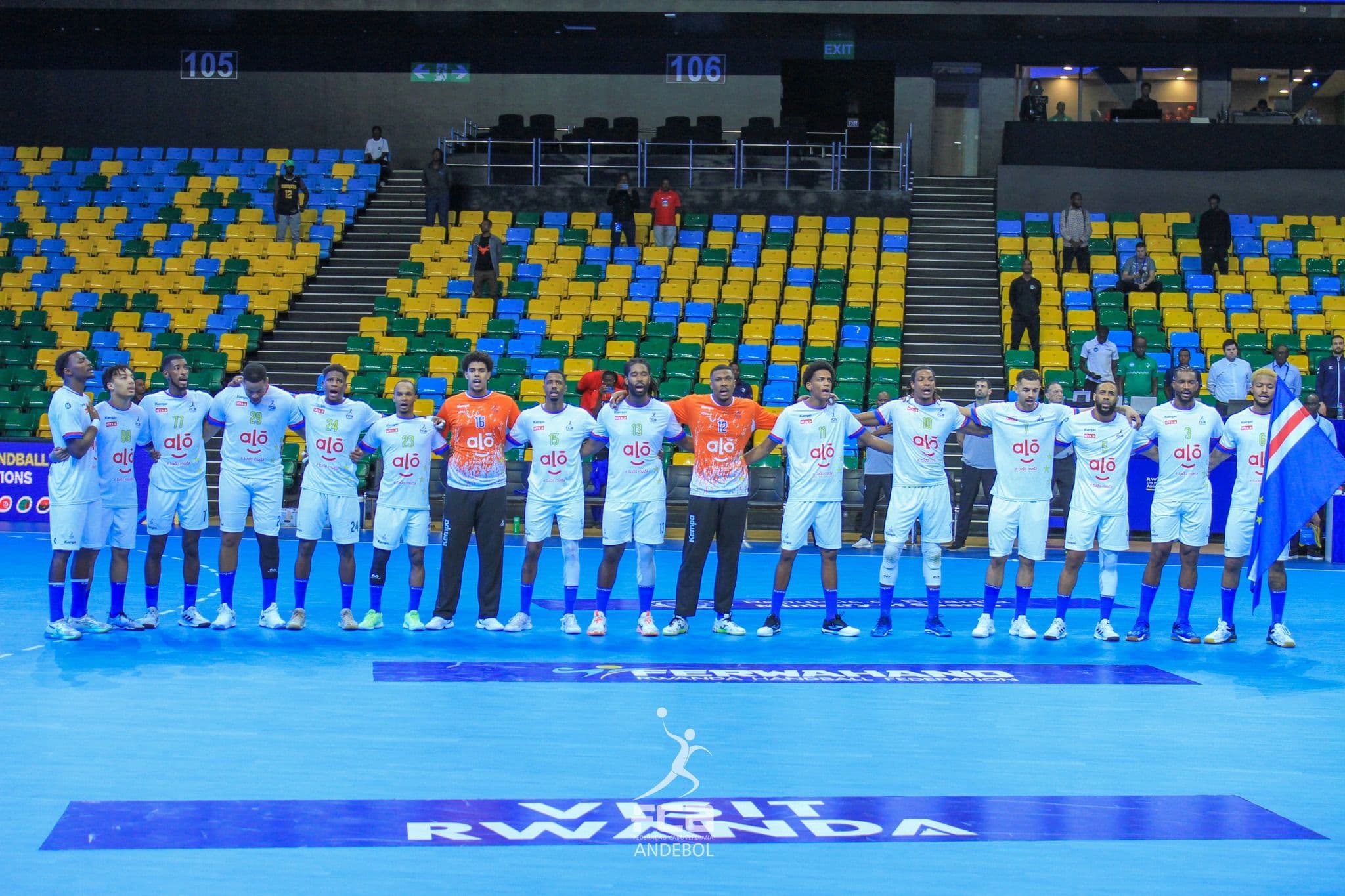 CAN-Andebol: Capitão Leandro Semedo manifesta total engajamento da equipa na procura da vitória na partida contra Benin.