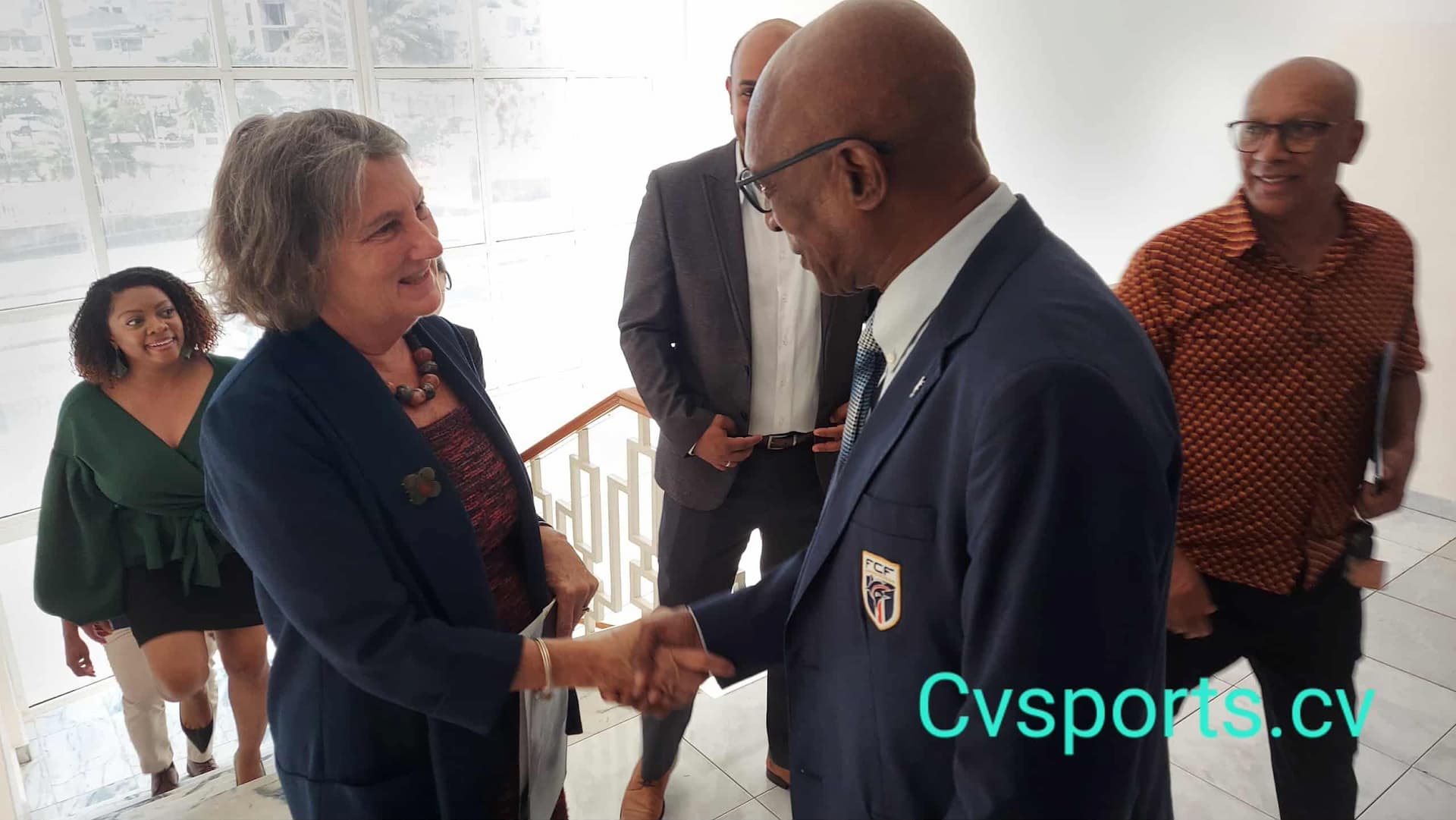 Embaixadora dos Estados Unidos da América visita FCF