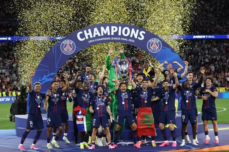 PSG é novamente campeão europeu