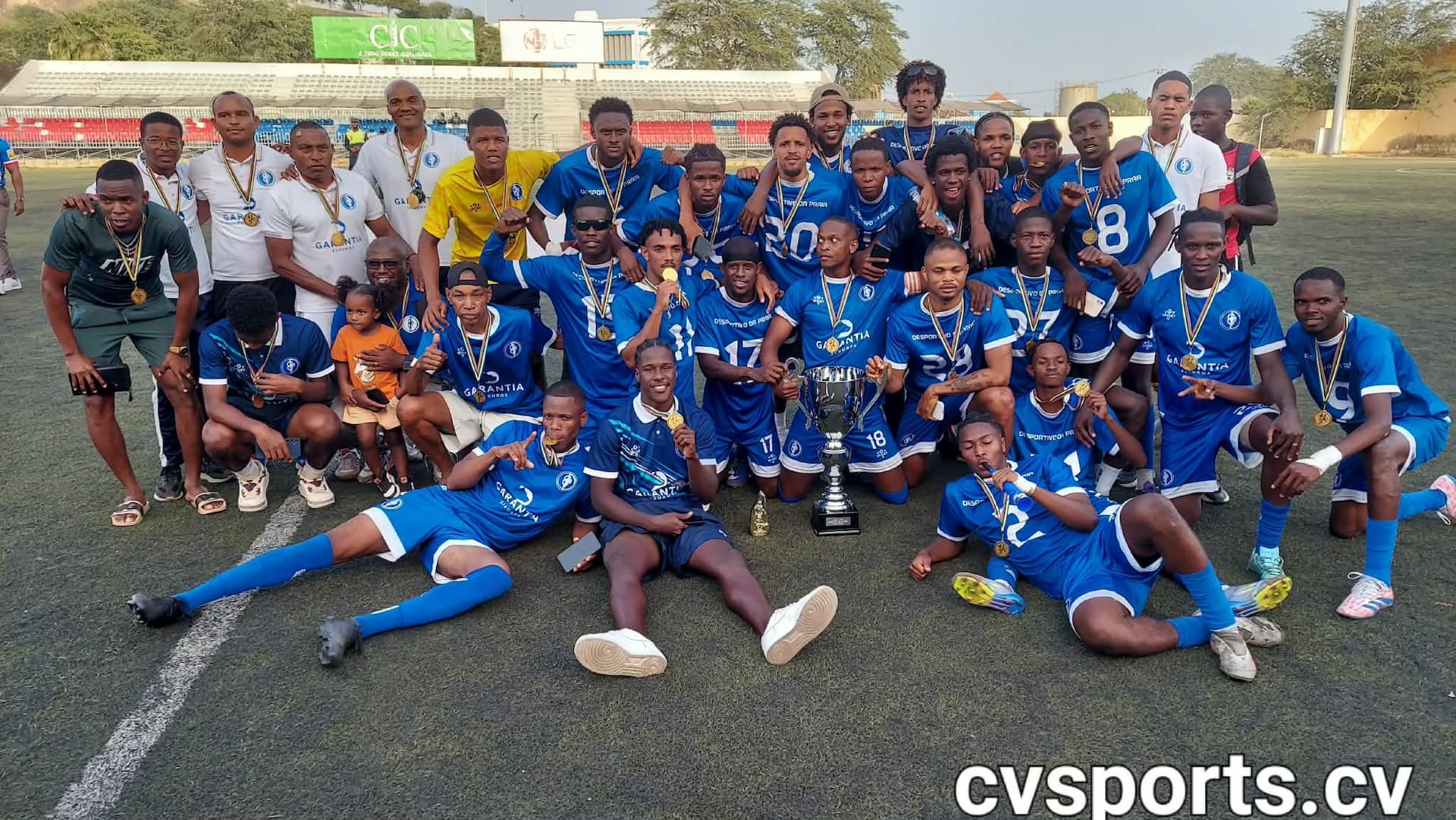 Desportivo conquista Taça Praia em Futebol 2026  