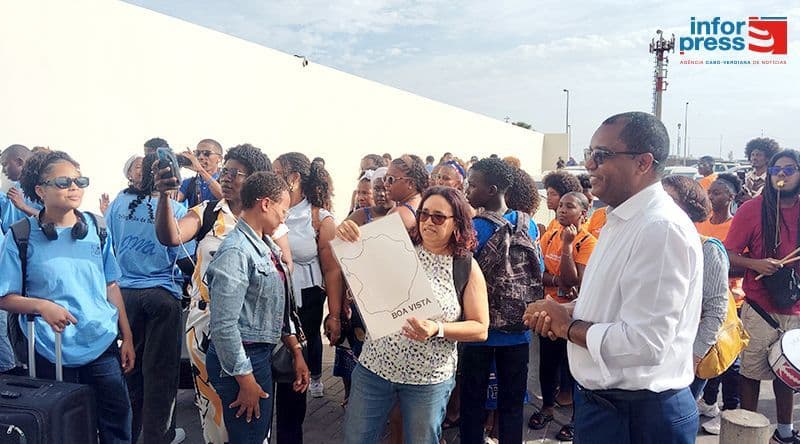 Cerca de 80 alunos da Boa Vista chegam à Cidade da Praia para as Olimpíadas do Desporto Escolar