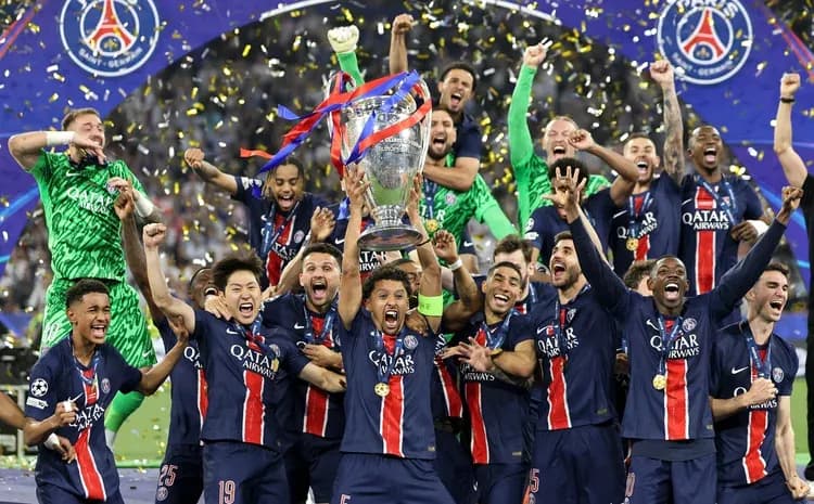 PSG goleia Inter (5-0) na final e conquista pela primeira vez a Champions