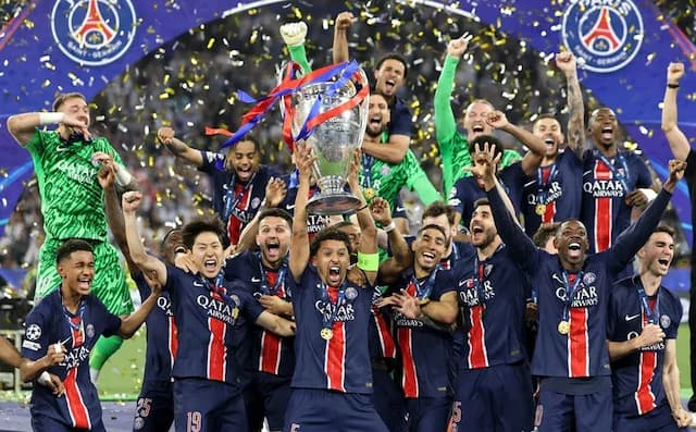PSG goleia Inter (5-0) na final e conquista pela primeira vez a Champions