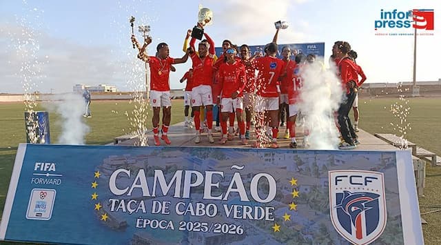  Futebol: Mindelense vence Grémio de Nhagar e conquista  Taça de Cabo Verde 