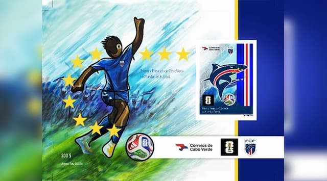 Correios de Cabo Verde lançam selo comemorativo da primeira presença da selecção nacional no Mundial de futebol