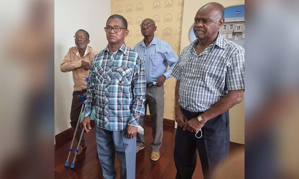Flávio, Mané Djodjé, Zé di Nhana, Djudju e Dimas passam a auferir de pensão mensal de 75 mil escudos do Estado