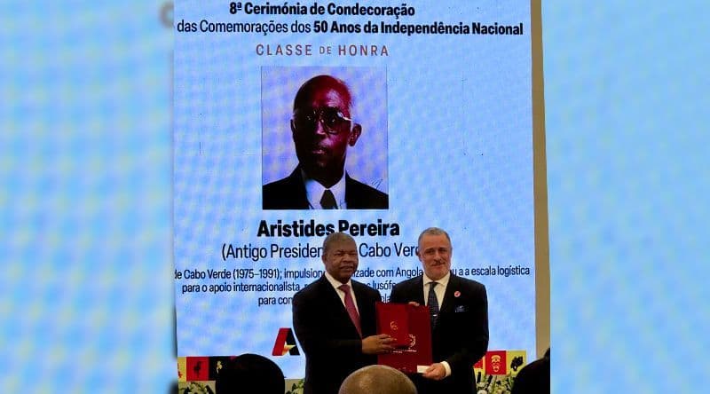 Angola condecora a título póstumo Aristides Pereira e Amílcar Cabral à título póstumo 