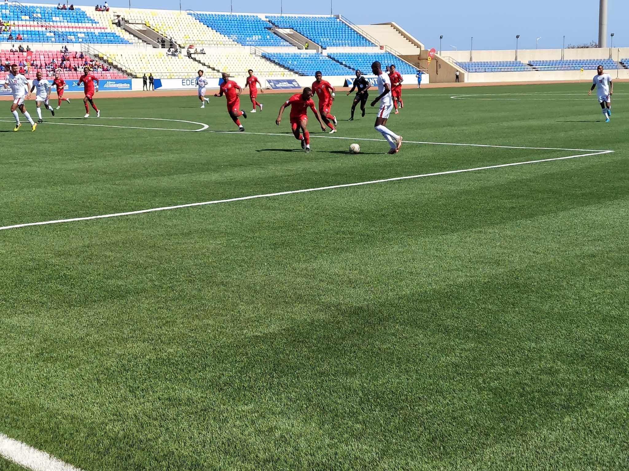 Jogo Cabo Verde - Maurícias Final 1a Parte a Zero 
