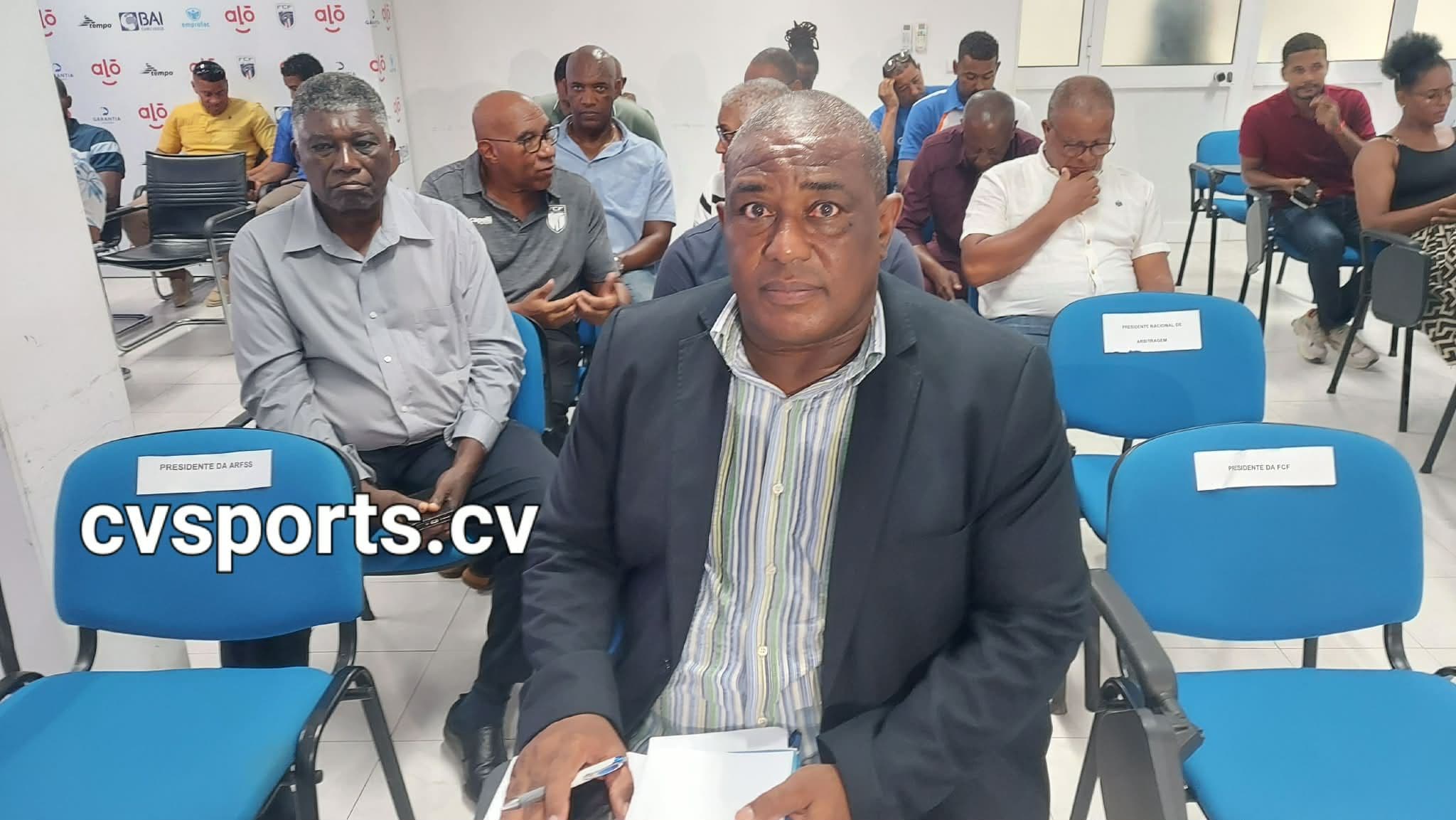 Abel Mendonça-Sabú toma posse como Presidente da Associação de Futebol de Santiago Sul.