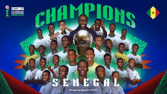 Senegal sagra-se campeão da Copa Africana de Nações Sub-17 da CAF após vitória nos pênaltis sobre a Tanzânia
