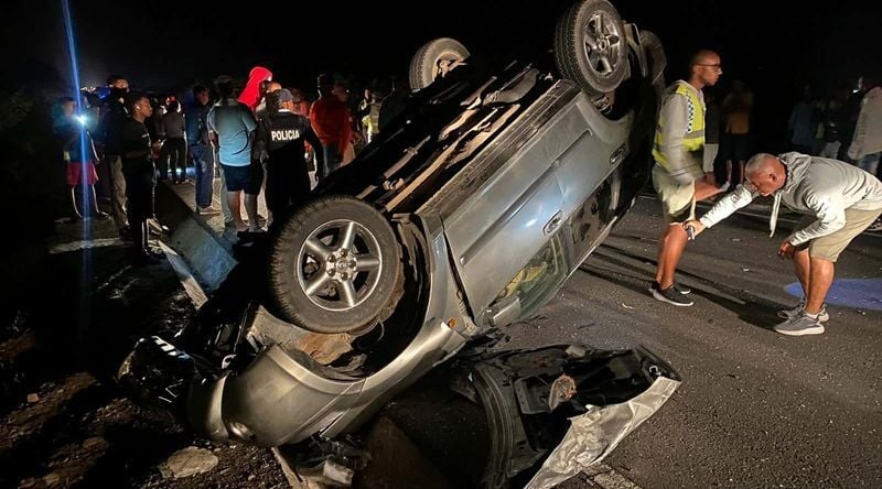 Santo Antão: Autoridades confirmam dois mortos e dois feridos em acidente de viação na estrada Porto Novo - Ponte Sul
