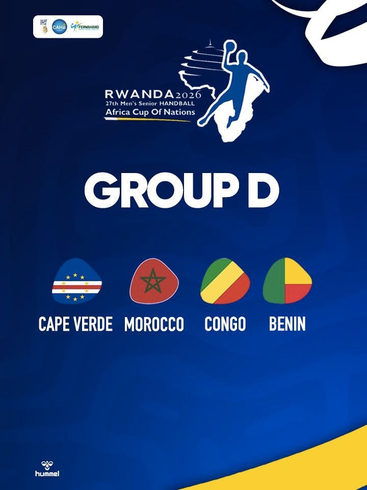 CAN de Andebol Rwanda 2026: Cabo Verde já conhece os adversários