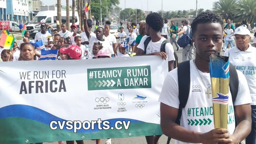 Flame Tour Cabo Verde mobiliza jovens na Praia na caminhada rumo a Dakar 2026