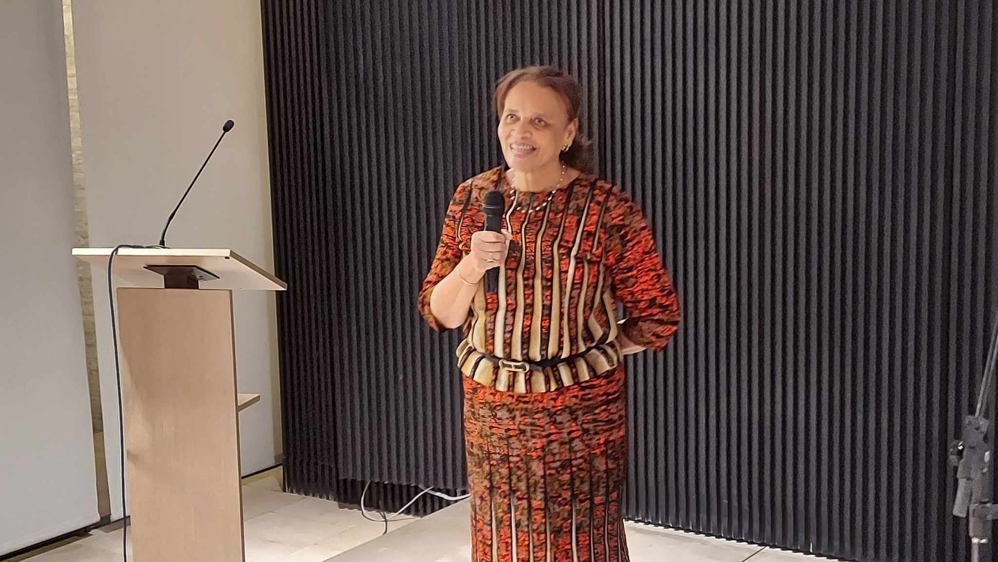 Júlia Machado, Embaixadora de Angola em CV fim de missão (cvsports)