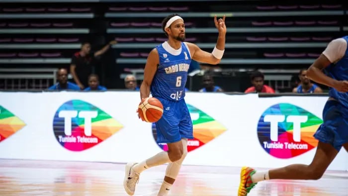 Cabo Verde sofre segunda derrota na janela de qualificação para o Mundial de Basquetebol que decorre na Tunísia 