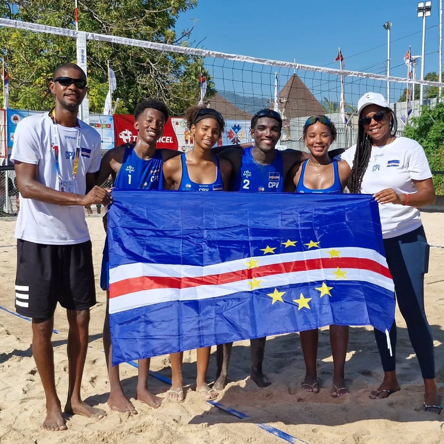 Duplas masc. e Fem. e respectivos Treinadores Vôlei Praia