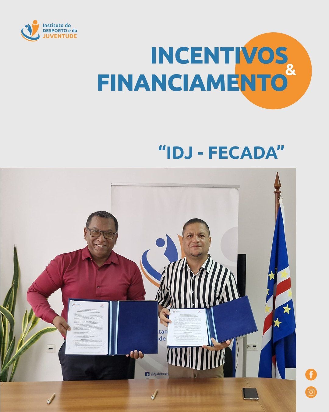 𝗜𝗗𝗝 𝗲 𝗙𝗘𝗖𝗔𝗗𝗔 assinam 𝗖𝗼𝗻𝘁𝗿𝗮𝘁𝗼-𝗣𝗿𝗼𝗴𝗿𝗮𝗺𝗮 𝗽𝗮𝗿𝗮 𝟮𝟬𝟮𝟱
