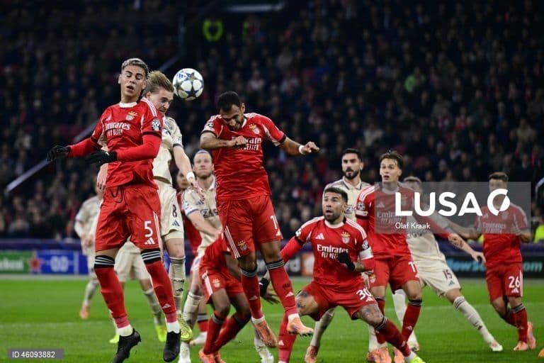 Ligas Campeões : Benfica estreia-se a vencer na presente edição da prova