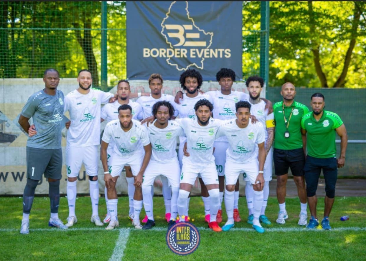 Seleção Futebol de S.Vicente Vencedora Inter ilhas 2023 no Lxemburgo