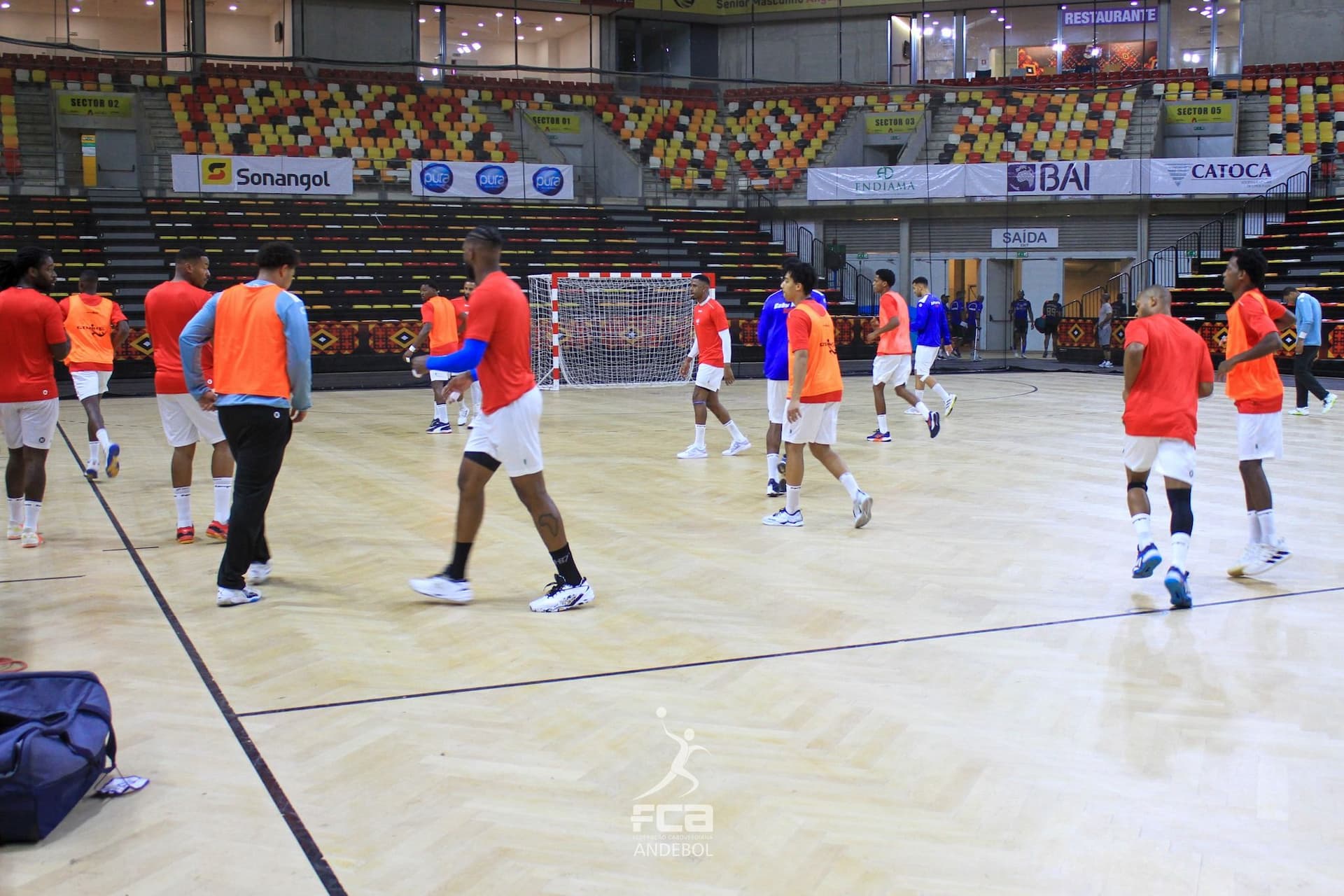 Selecção de andebol enfrenta Angola (B) hoje no torneio internacional 50.º aniversário Angola
