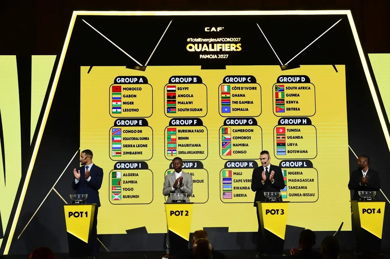 O caminho para a África Oriental traçado: o sorteio das eliminatórias para a Copa Africana de Nações 2027, Cabo Verde ficou no Grupo K e tem Mali como principal adversário