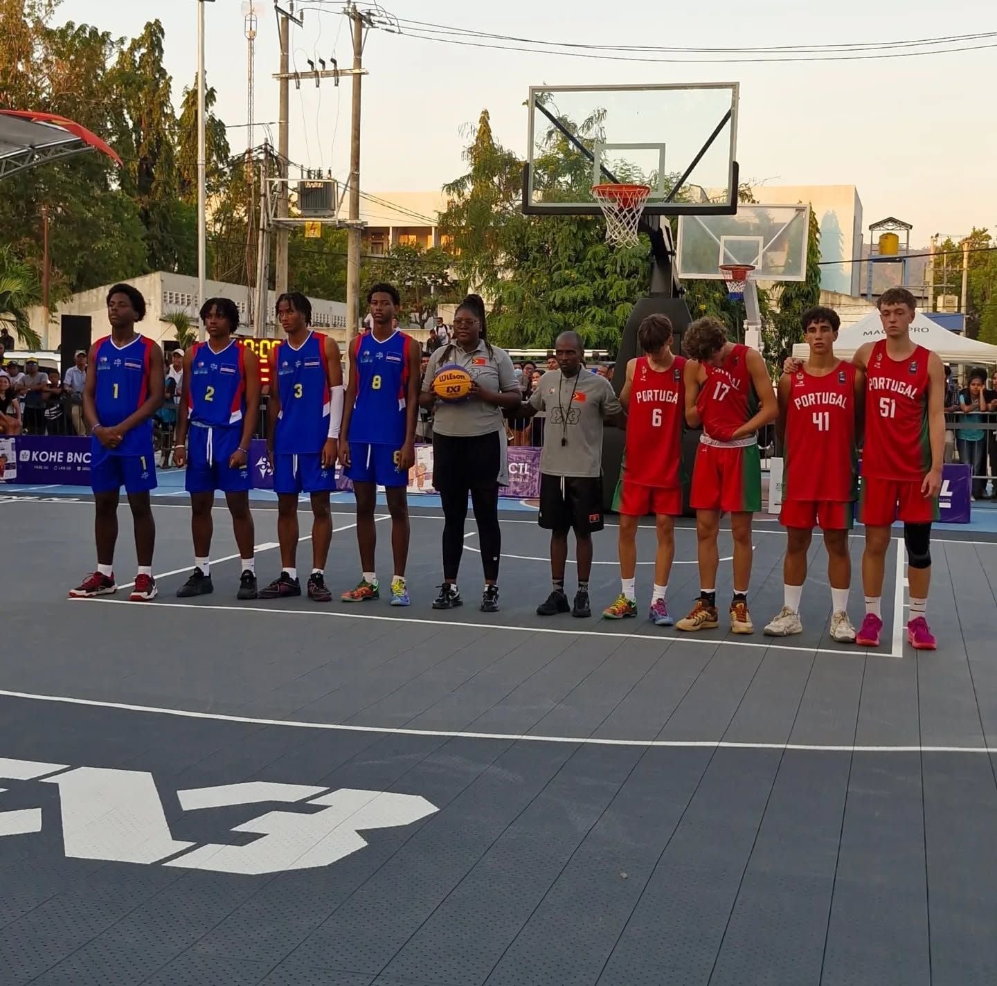 Cabo Verde x Portugal Basket 3x 3 masc