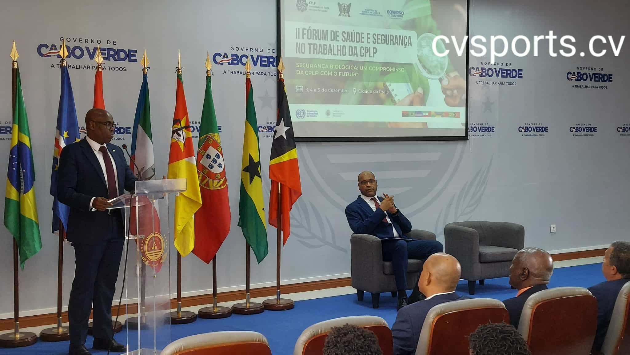 Aberto na Praia o II Fórum Saúde e Segurança no Trabalho da CPLP